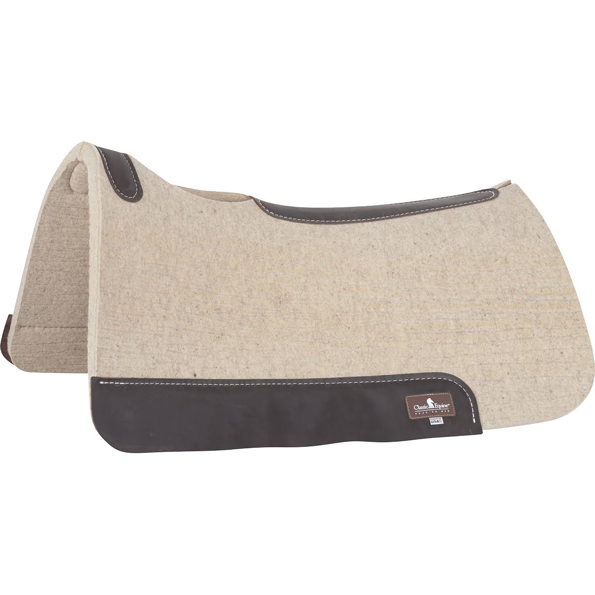 Black Virgin Felt Saddle Pad E1596