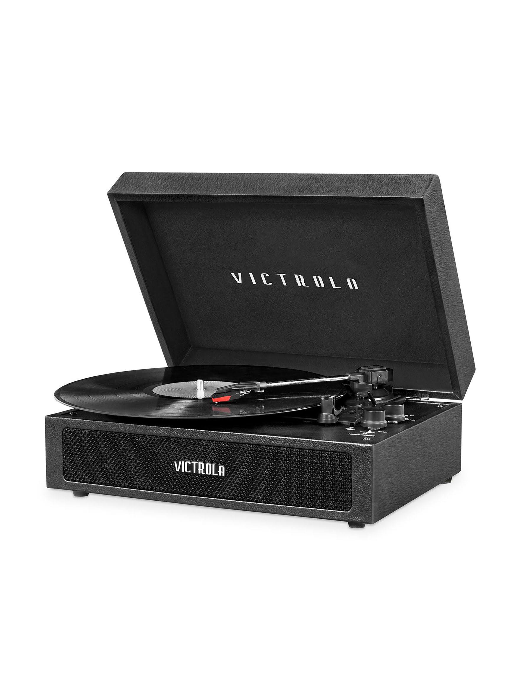 Bluetooth Suitcase Record Player with 3-Speed Turntable L766193