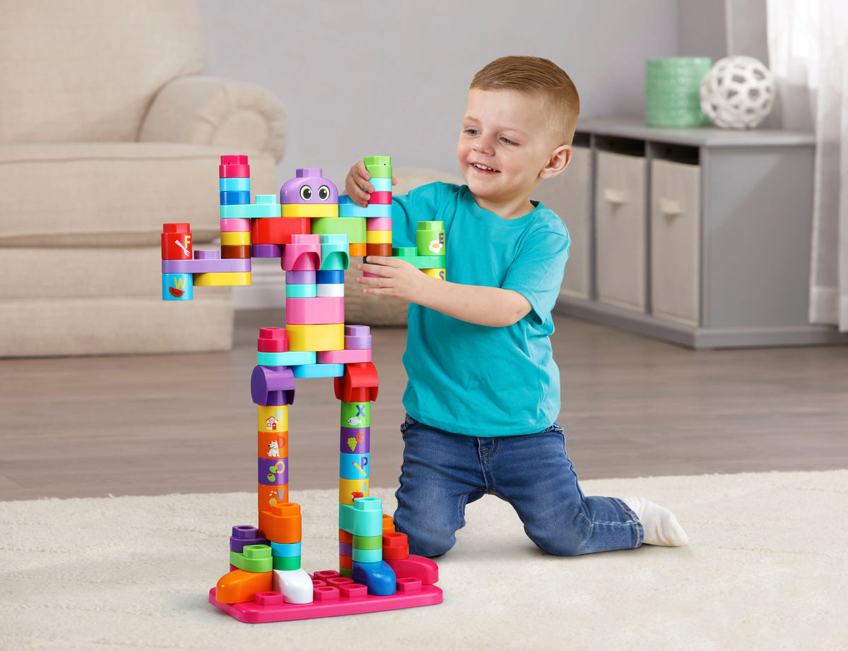 81-Piece Jumbo Blocks Box (Pink) B694710