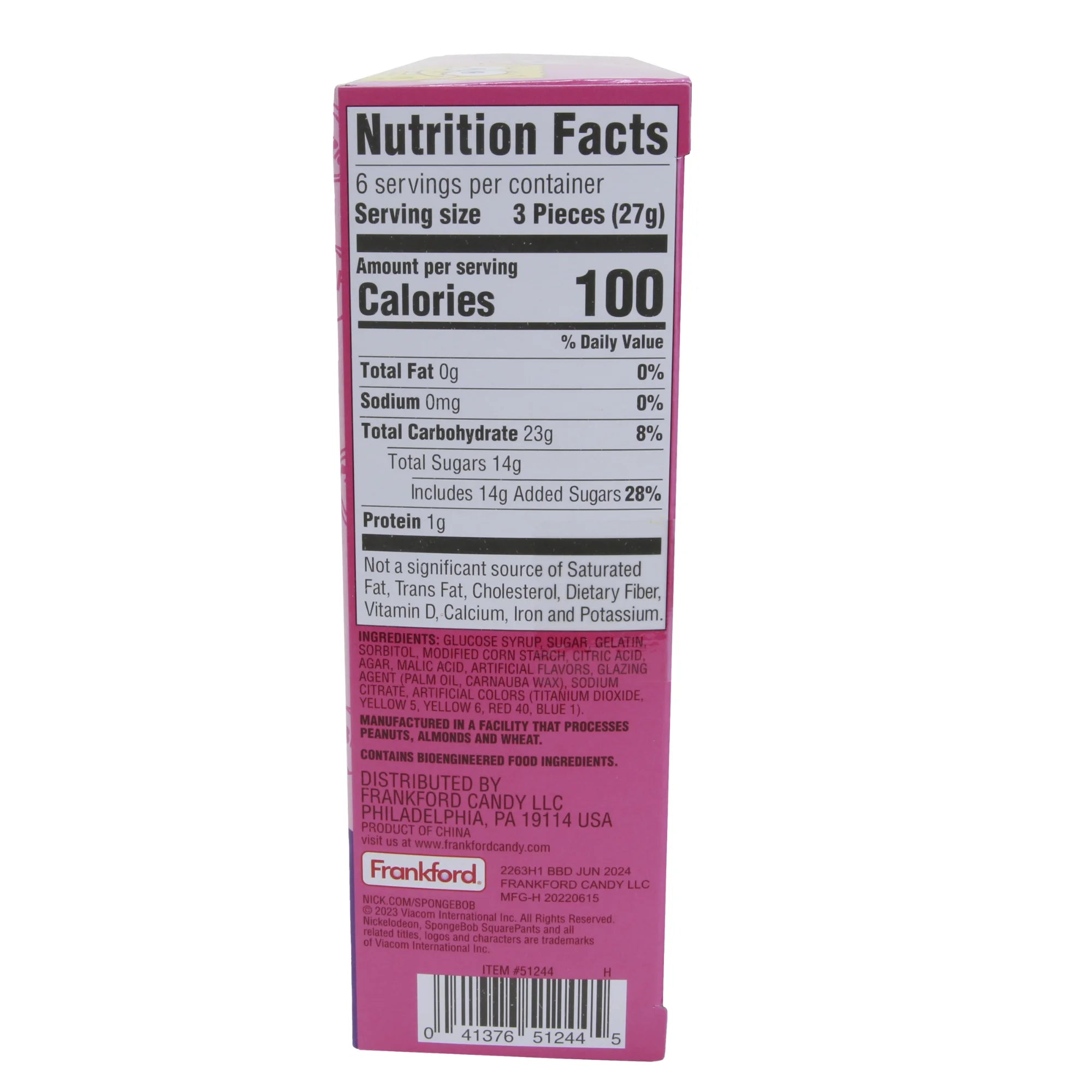 Heart Shaped Gummy Candy, 18 Count S190
