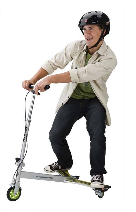 Green Caster Scooter S9921