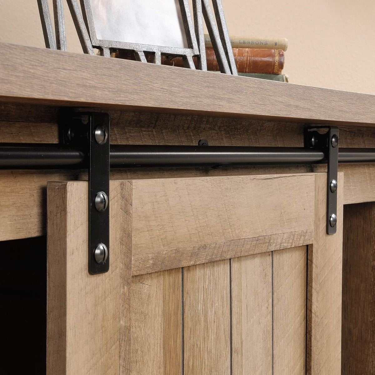 Craftsman Oak Storage Cabinet D73050