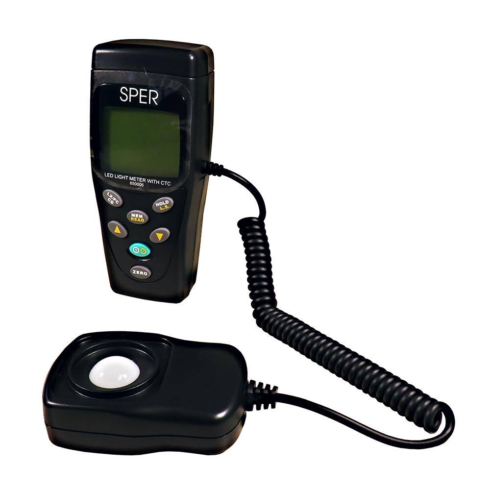 LED Light Meter with Color Temperature Compensation I302948