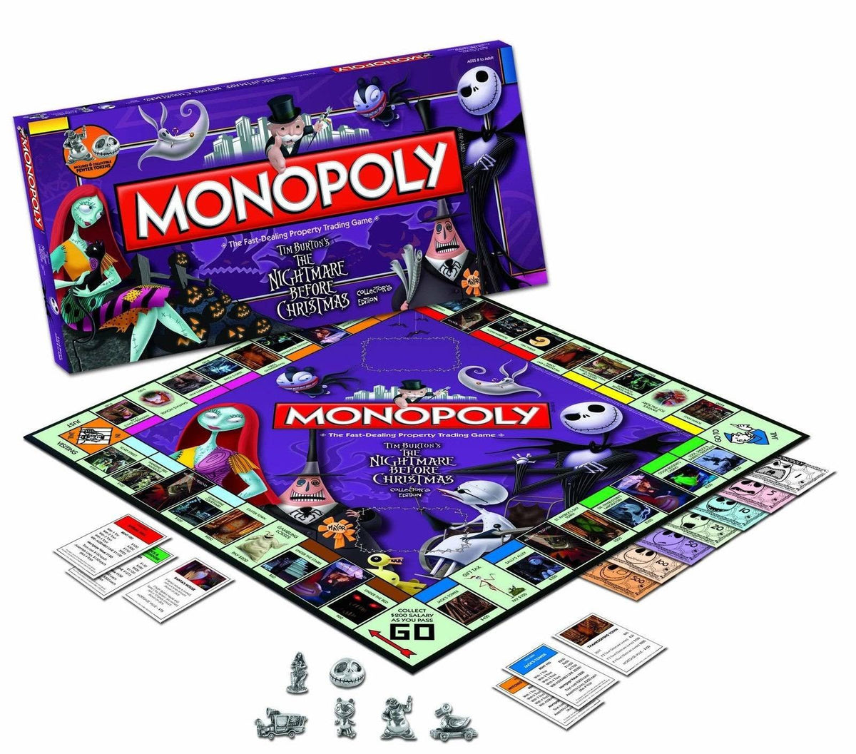 Monopoly The Nightmare Before Christmas Collector&s Edition J41390