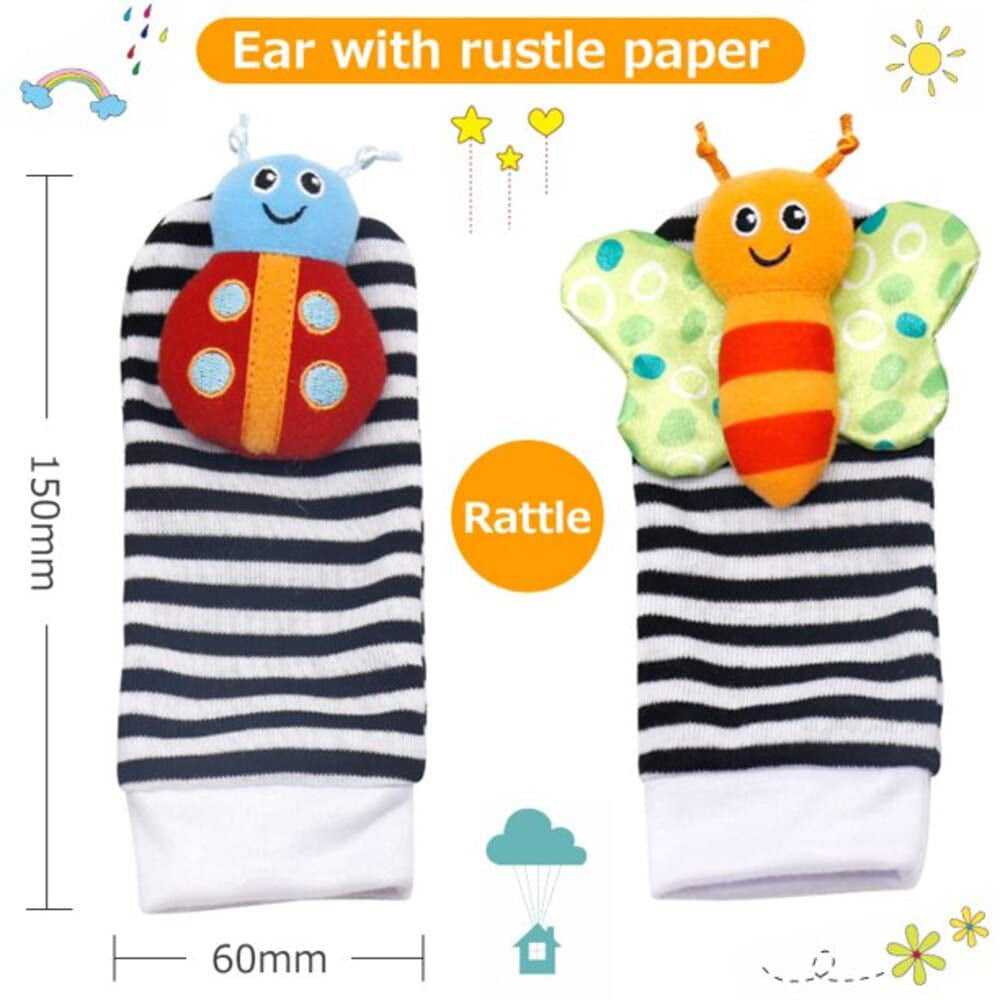 Baby Rattle Socks and Wrist Rattles M642167