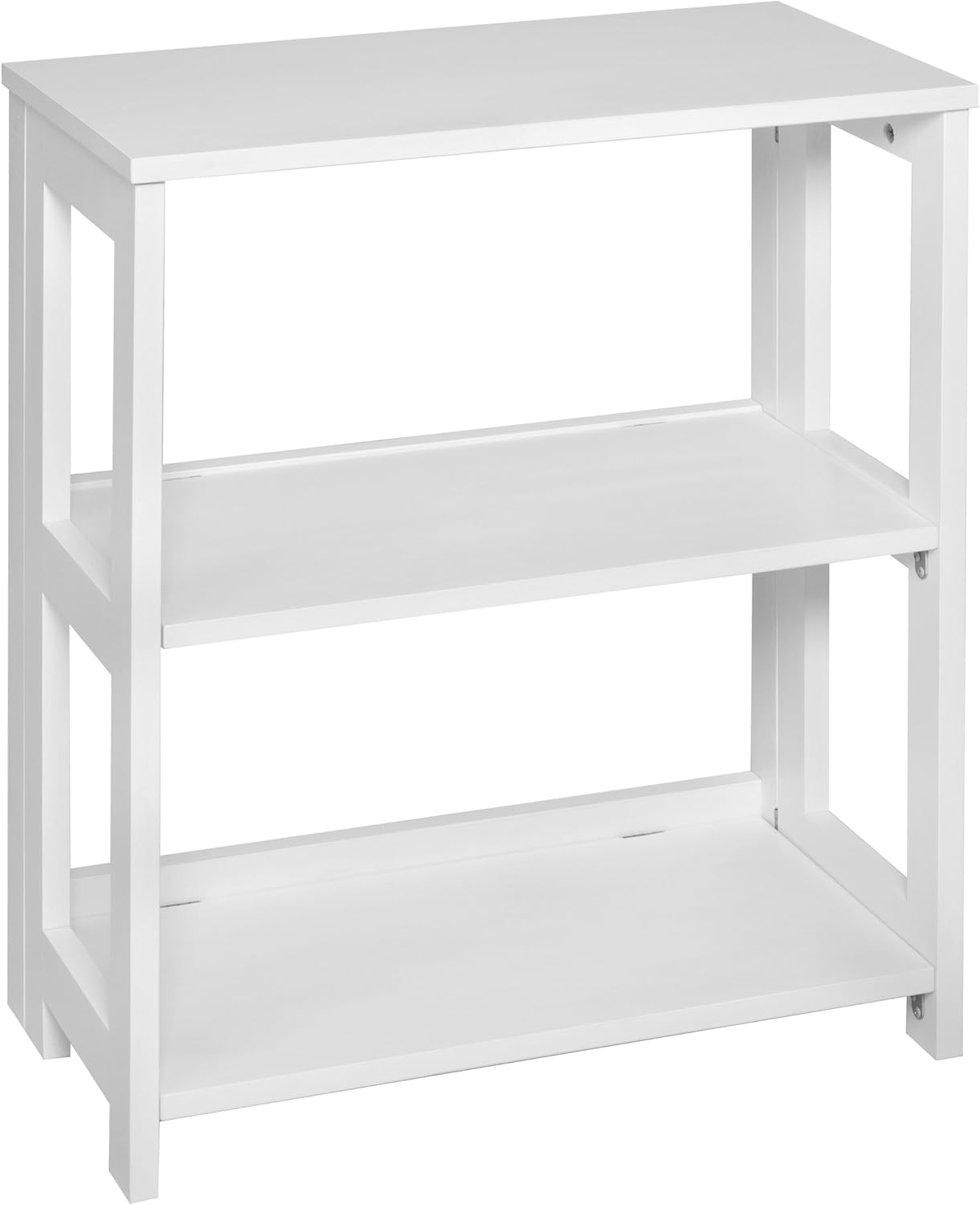 Bright White Folding Bookcase M70070