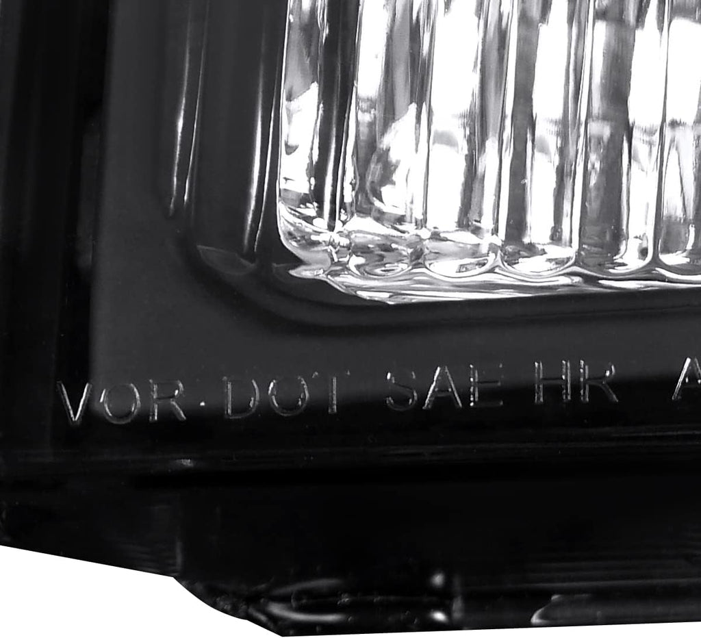 Euro Black Headlights Pair Z556066
