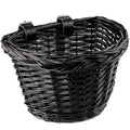 Black Wicker Kids Bike Basket H5803