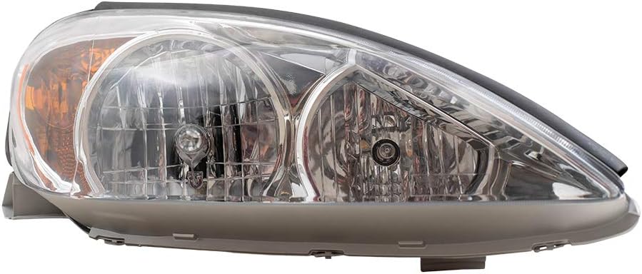 Halogen Headlights Set with Chrome Bezels I1356