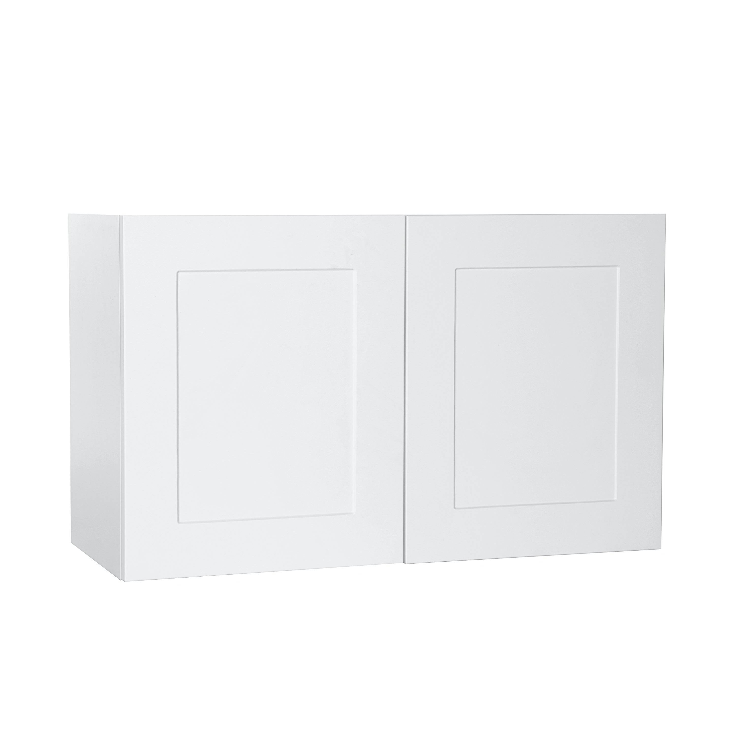 Shaker White Stock Wall Cabinet Q300