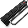 Surge Protector Power Strip, 1350 Joule, 4 ft Cord, 7 Outlet O580