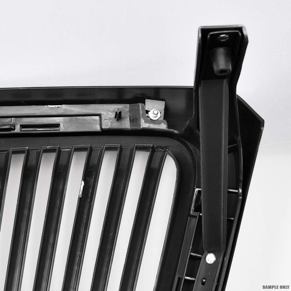 Matte Black Vertical Front Grille O81831