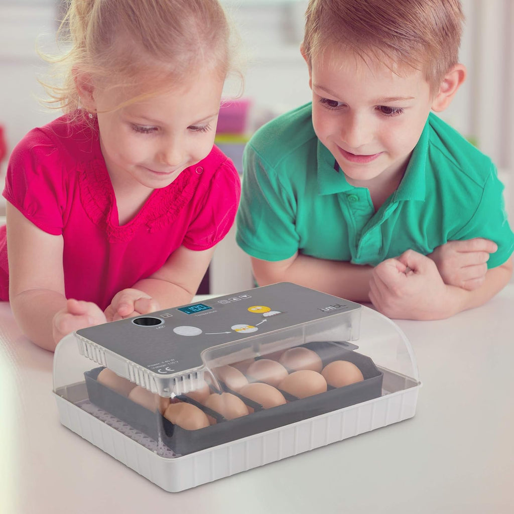 Clear Digital Egg Incubator with Automatic Egg Turner E463