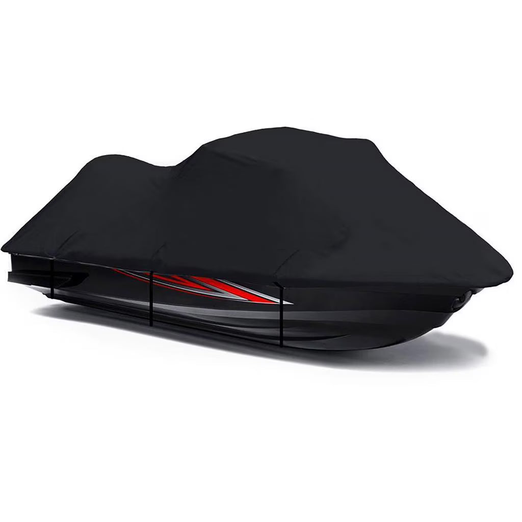 Black 600 Denier JetSki Cover 2 Seater W98858