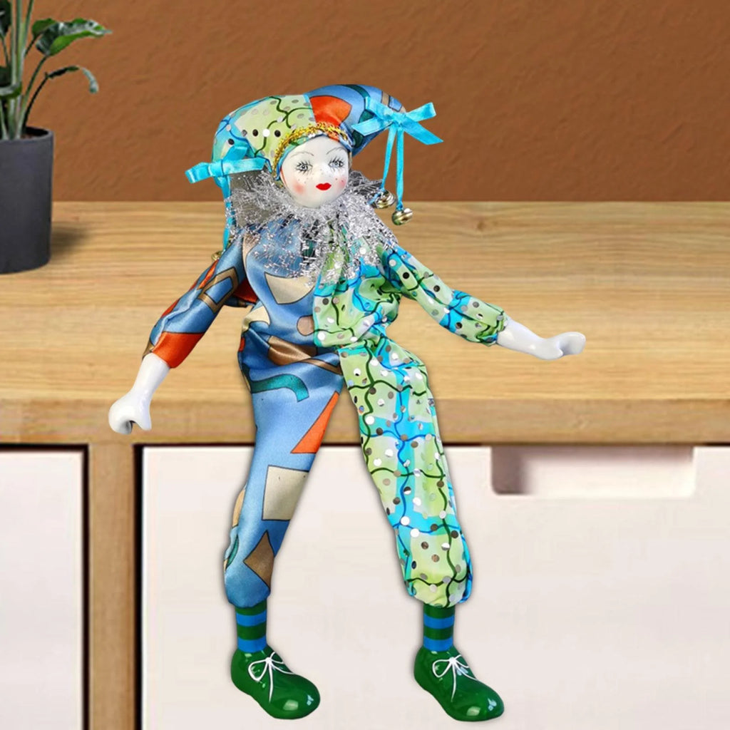 Porcelain Clown Doll Ornaments Y911364
