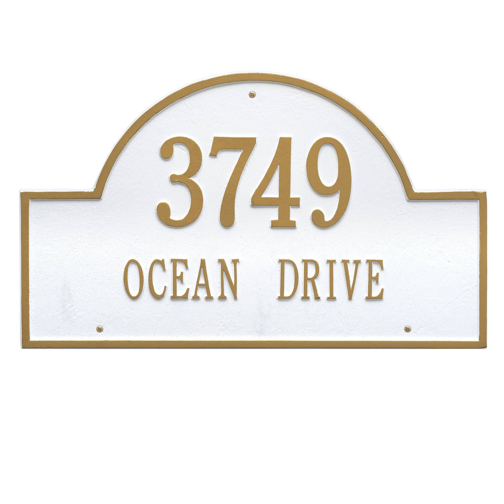 Red Wall Arch Marker U42134