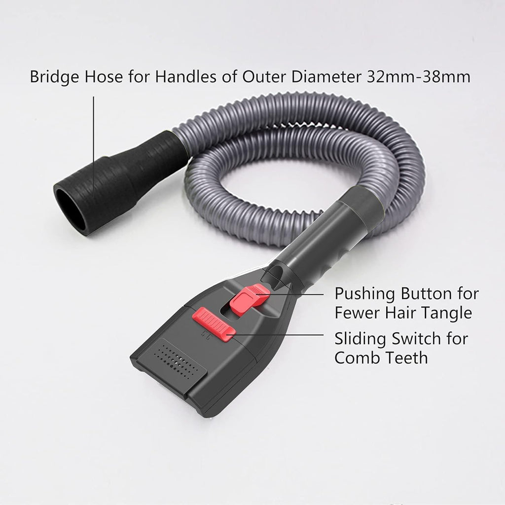 Pet Vacuum Grooming Brush and Shedding Comb Kit T692514