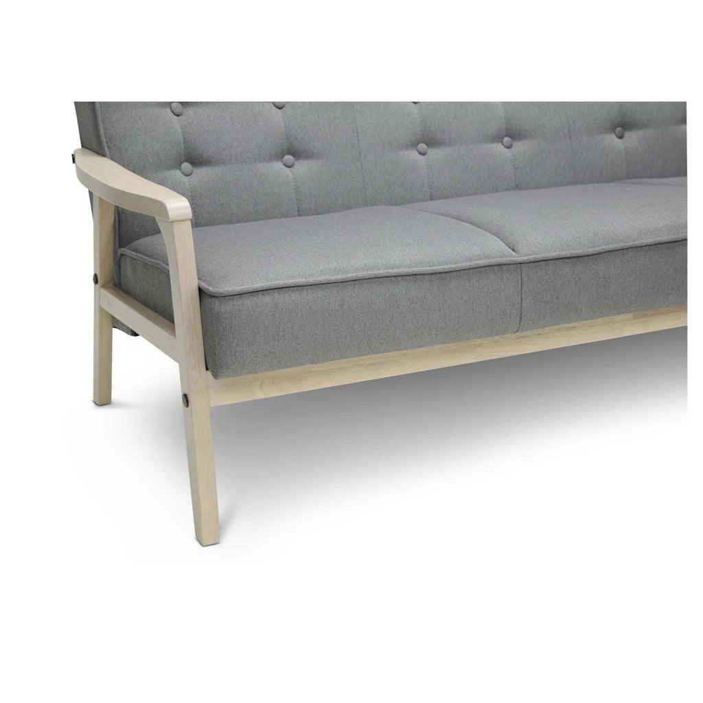 Gray Loveseat D6209
