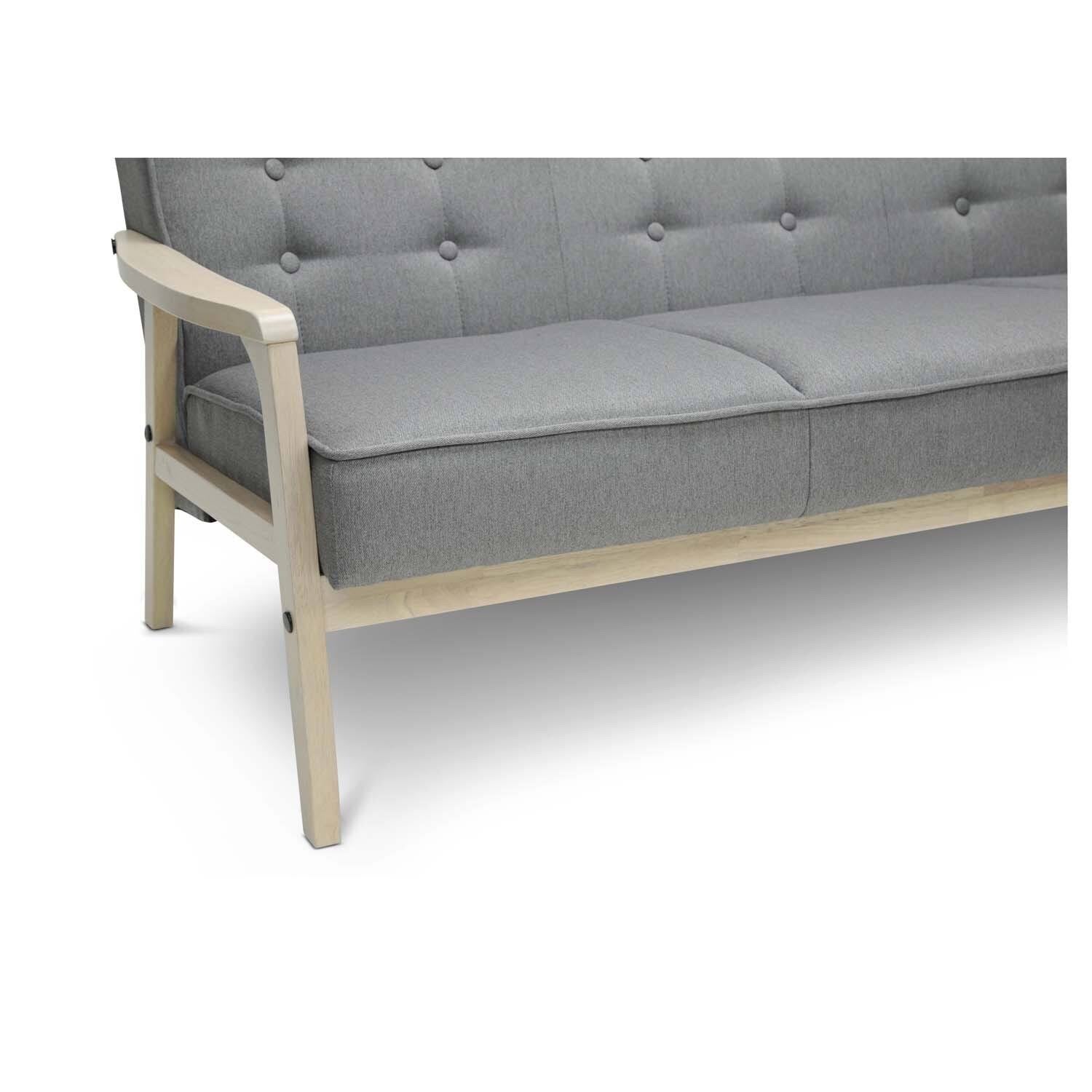 Gray Loveseat D6209