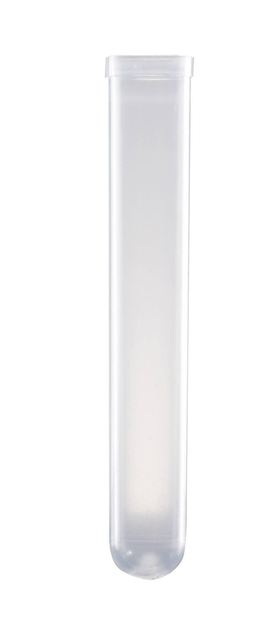 19 ml Round Bottom Polystyrene Test Tube with Screw Cap, Sterile, 500/Case I714