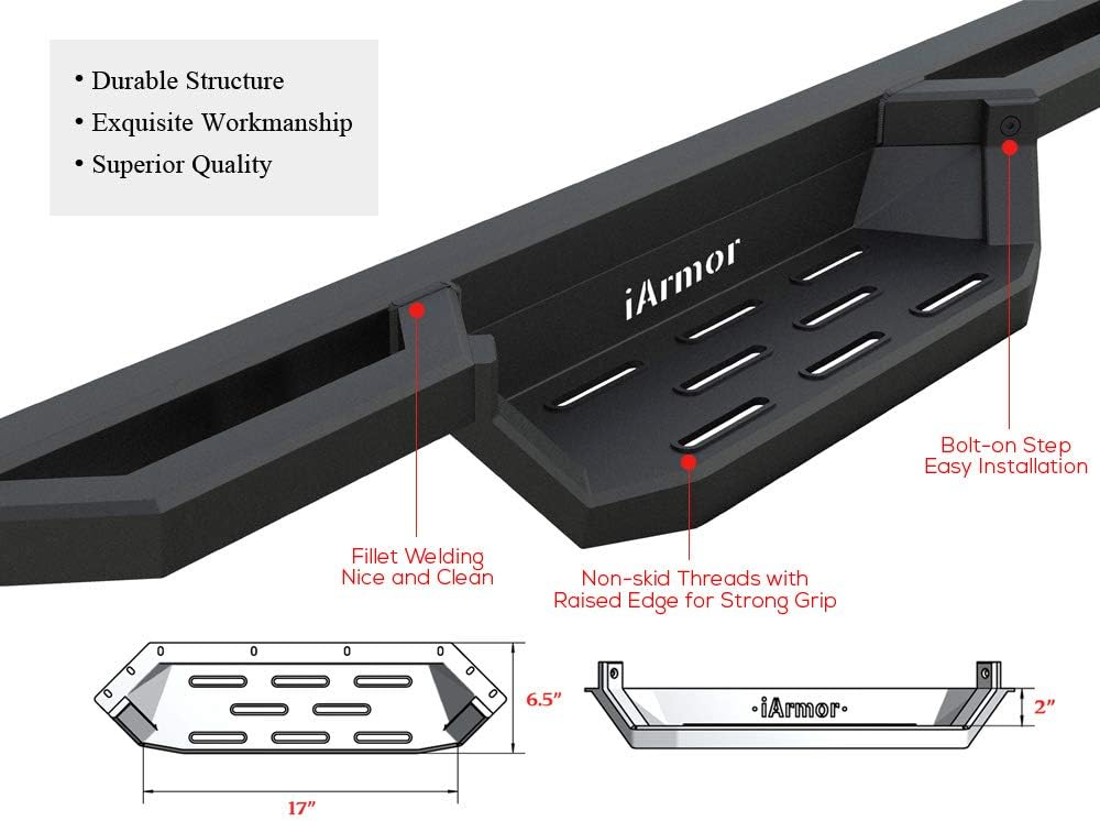 Drop Steps Running Boards Rocker Slider M54833