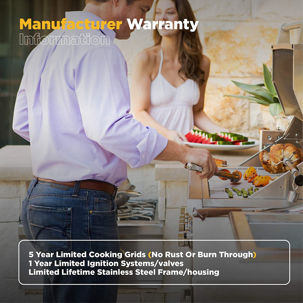 Stainless Steel Built-In Single Side Burner T924926