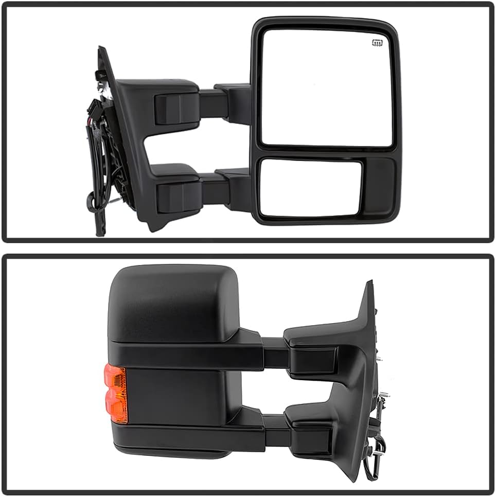Passenger Side Power Heated Towing Mirror N3902