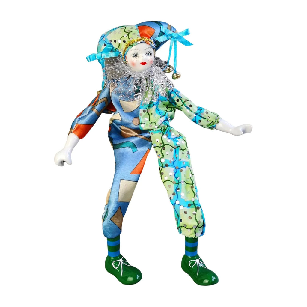 Porcelain Clown Doll Ornaments Y911364
