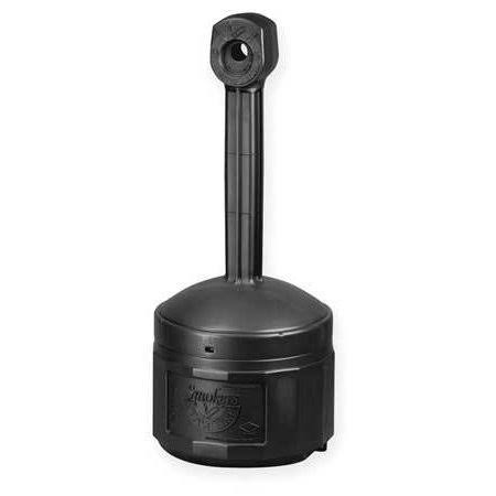 Deco Black 4 Gallon Butt Can P611150