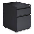 Charcoal 2-Drawer Metal Pedestal Box File X299760