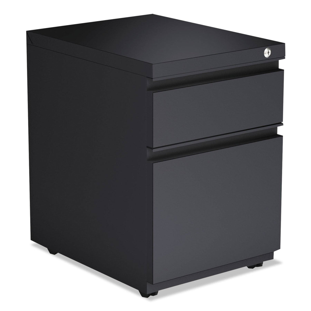 Charcoal 2-Drawer Metal Pedestal Box File X299760