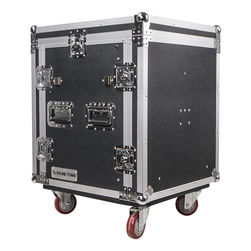 12U Plywood PA Rack Case with Casters A2749