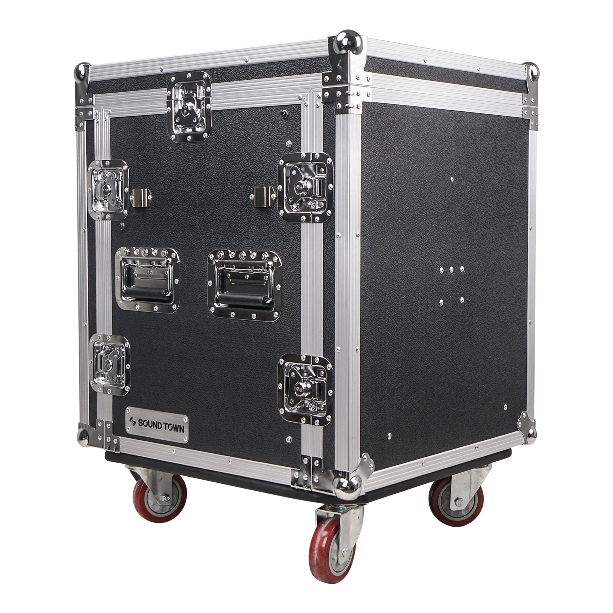 12U Plywood PA Rack Case with Casters A2749