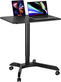 48 Standing Desk Adjustable Height Rolling Desk with Brake Casters H688