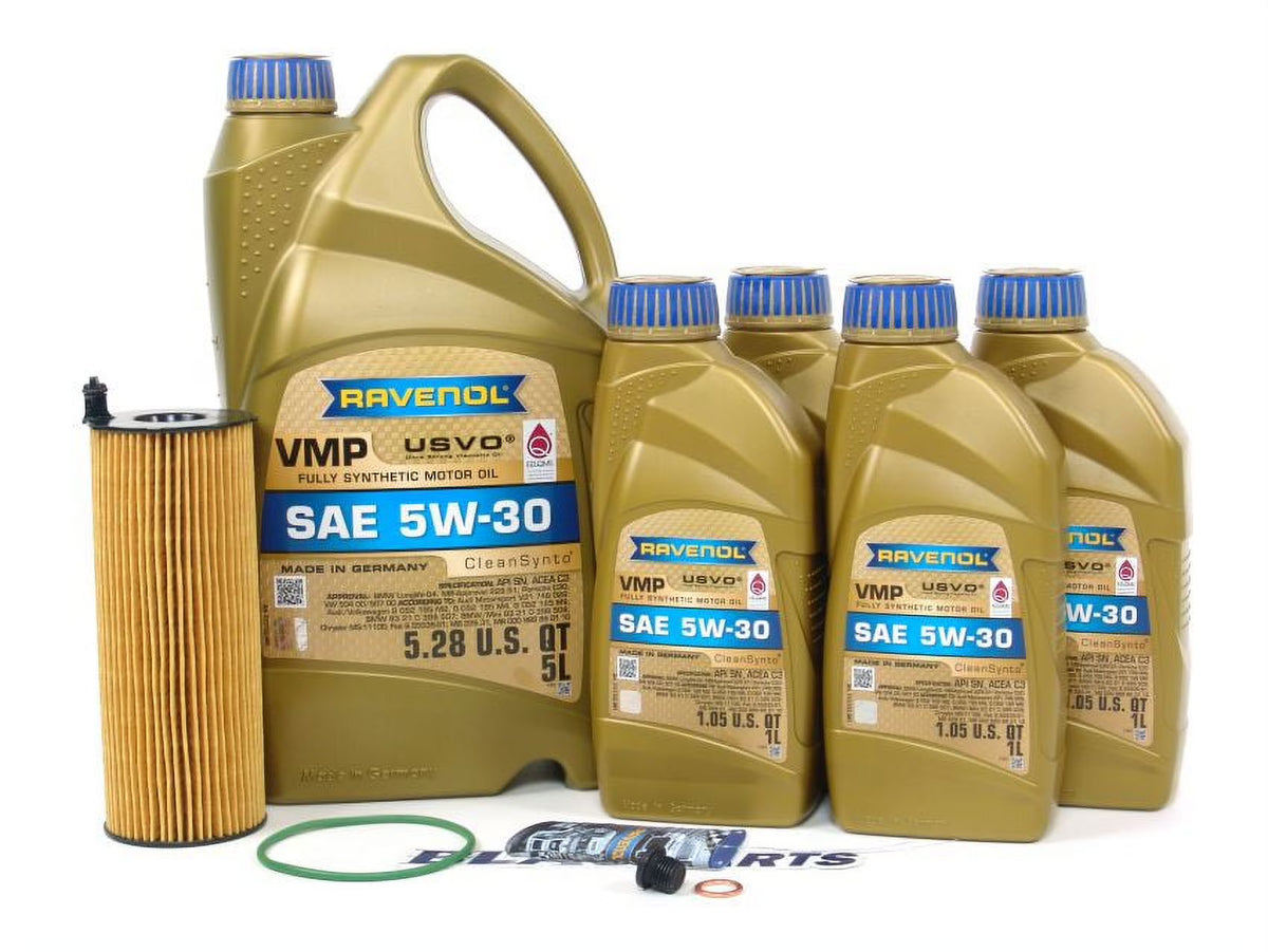 Motor Oil Change Kit for 2009-12 Audi Q7 3.0L TDI Diesel Engine Y5406