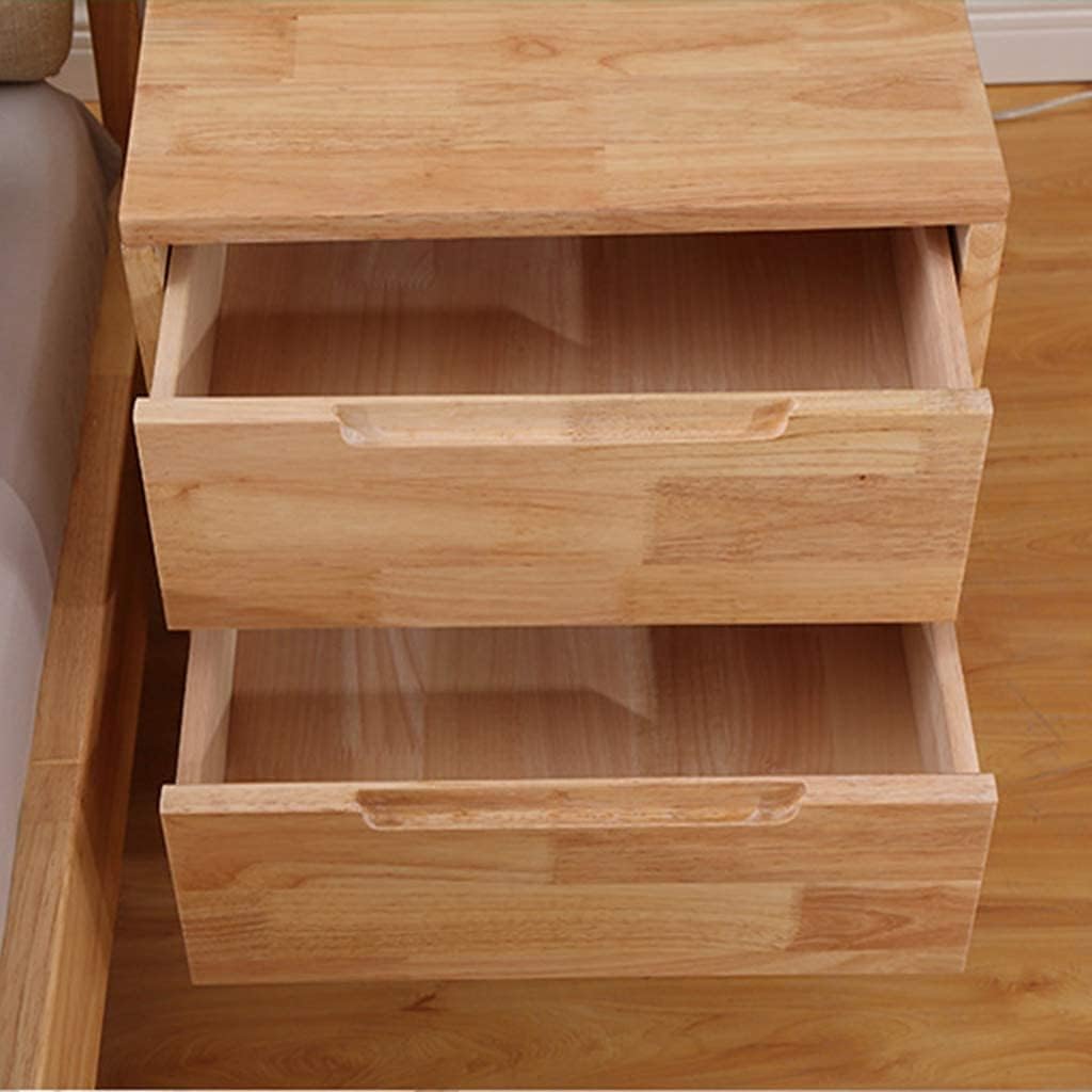 Nordic Solid Wood Storage Bedside Table U768040
