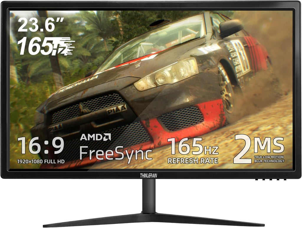 24 Inch FHD 165 Hz Gaming Monitor with FreeSync, VESA, DP & HDMI & USB T601