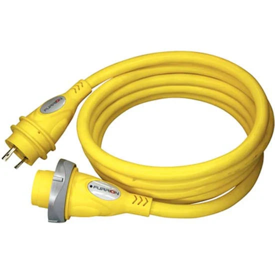 30A 125V Marine Cordset 50ft Yellow G259275