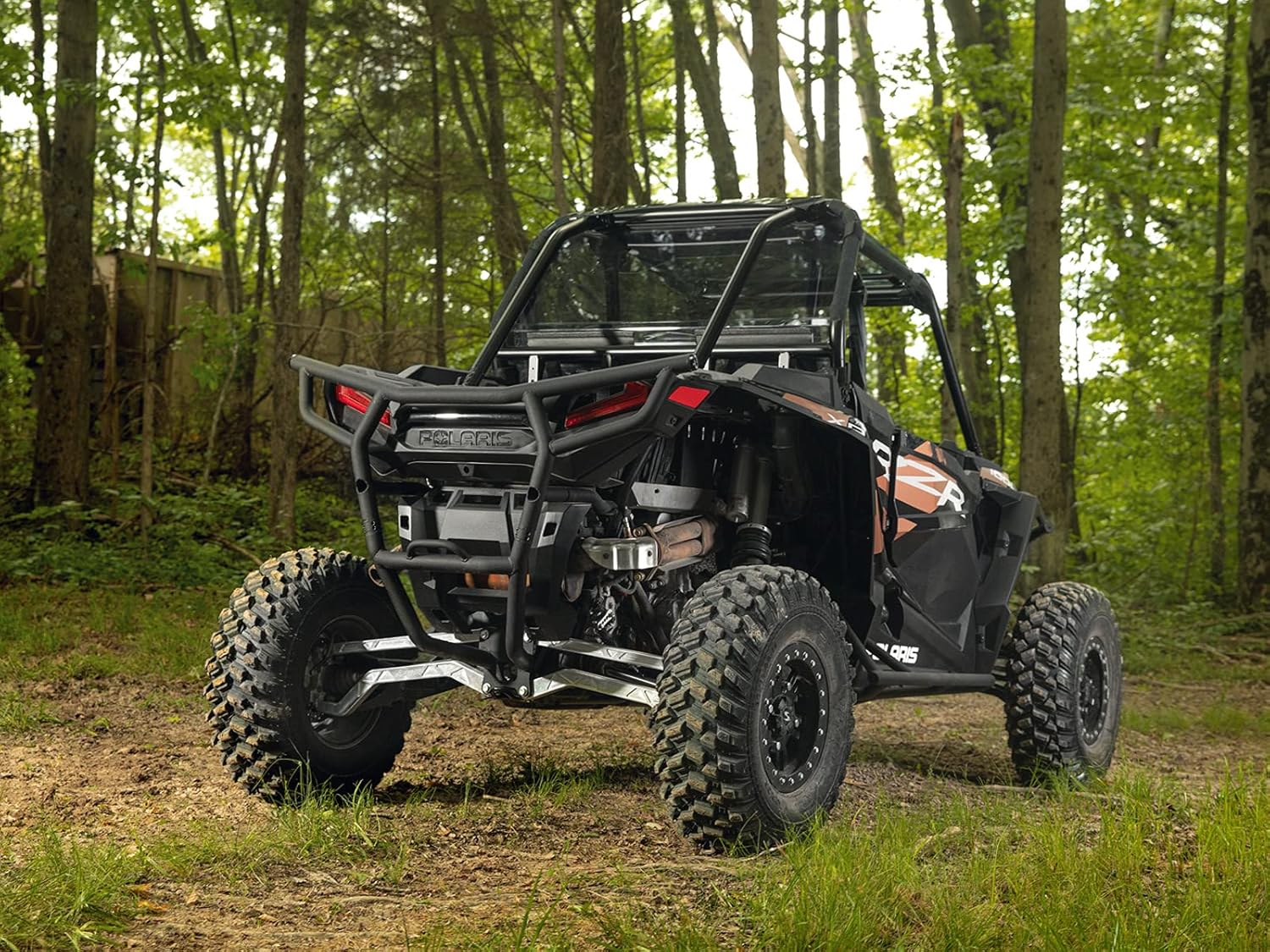 Heavy-Duty Rear Windshield, 1/4 Thick Light Tint Polycarbonate H80839