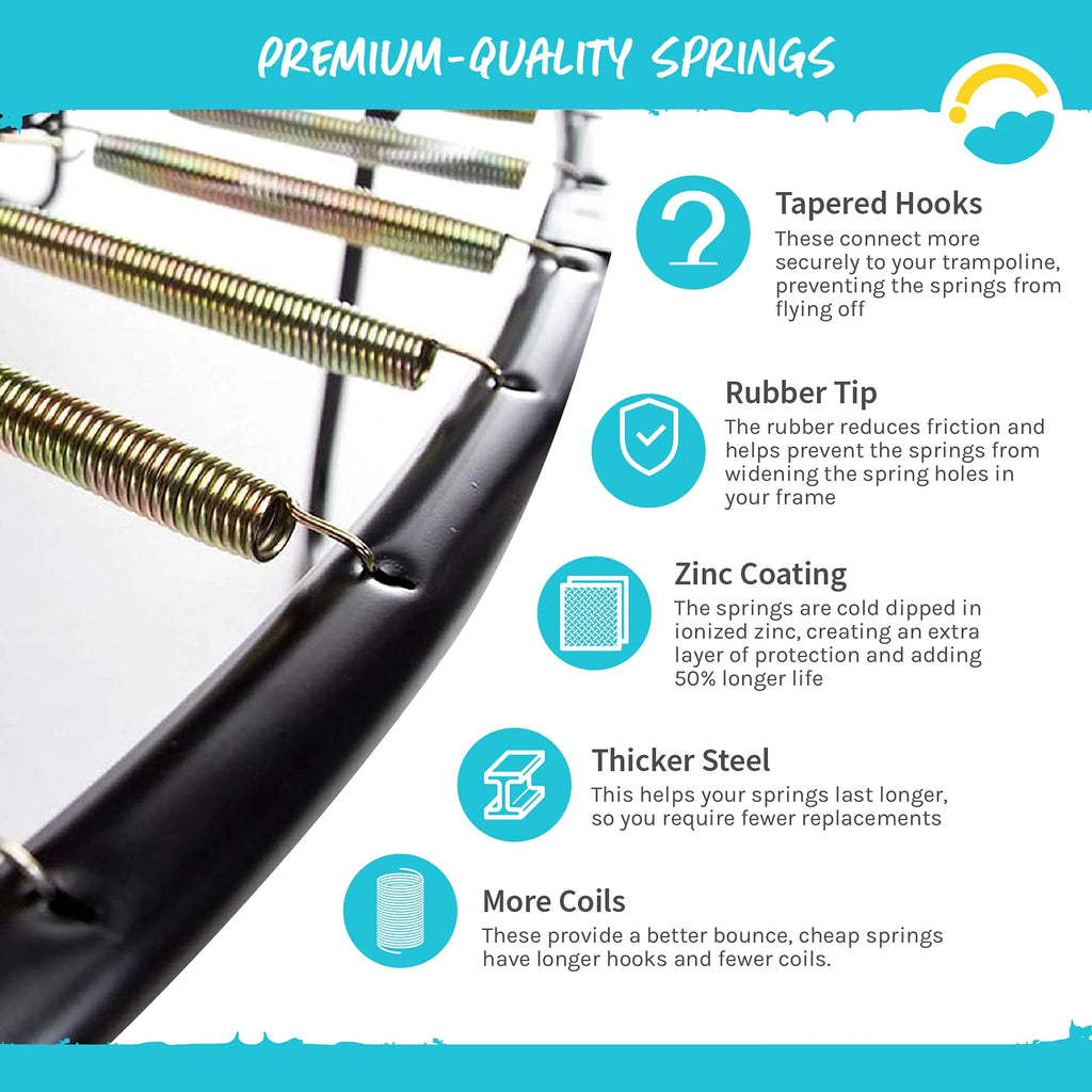 48 Pack Trampoline Springs with Spring Tool A510129