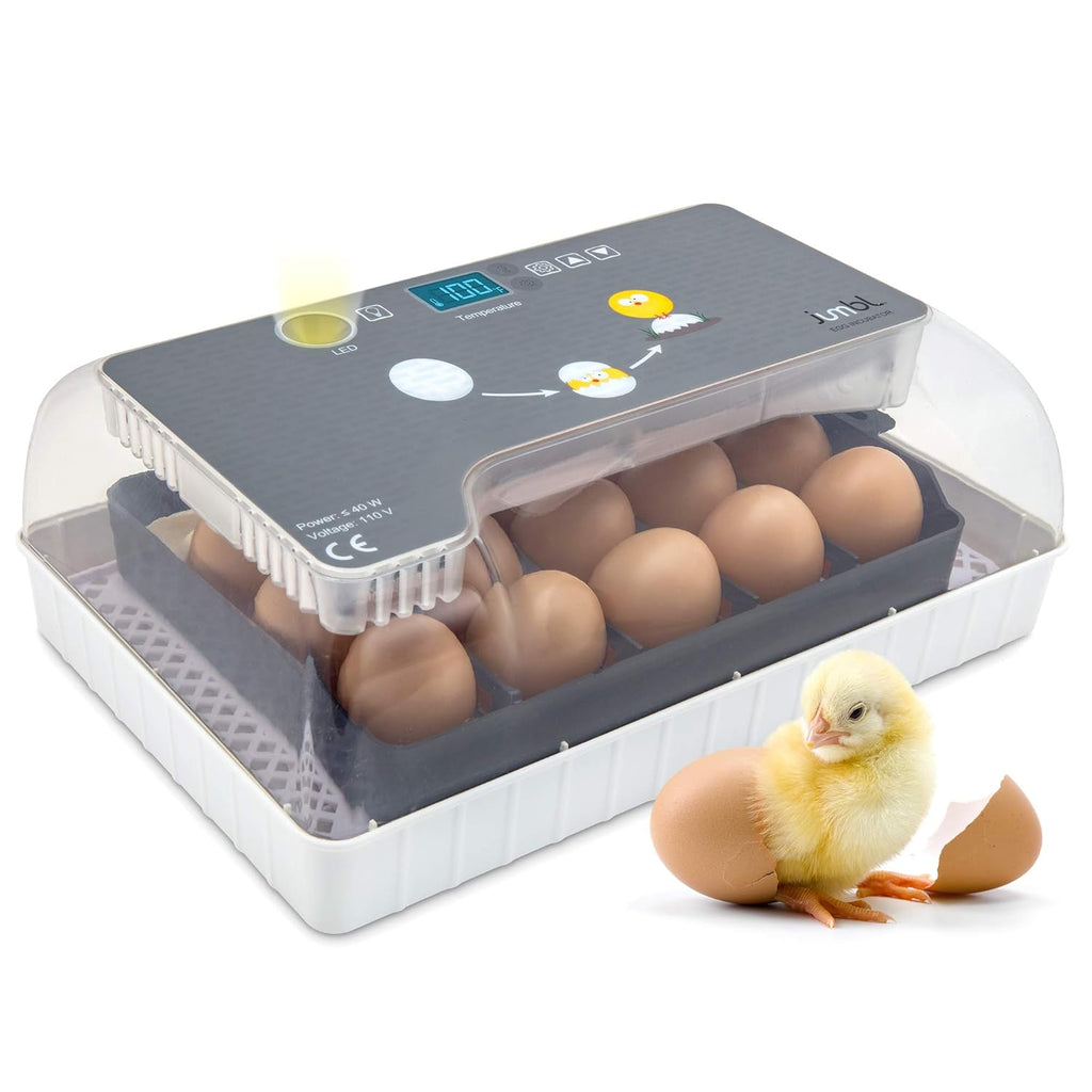 Clear Digital Egg Incubator with Automatic Egg Turner E463