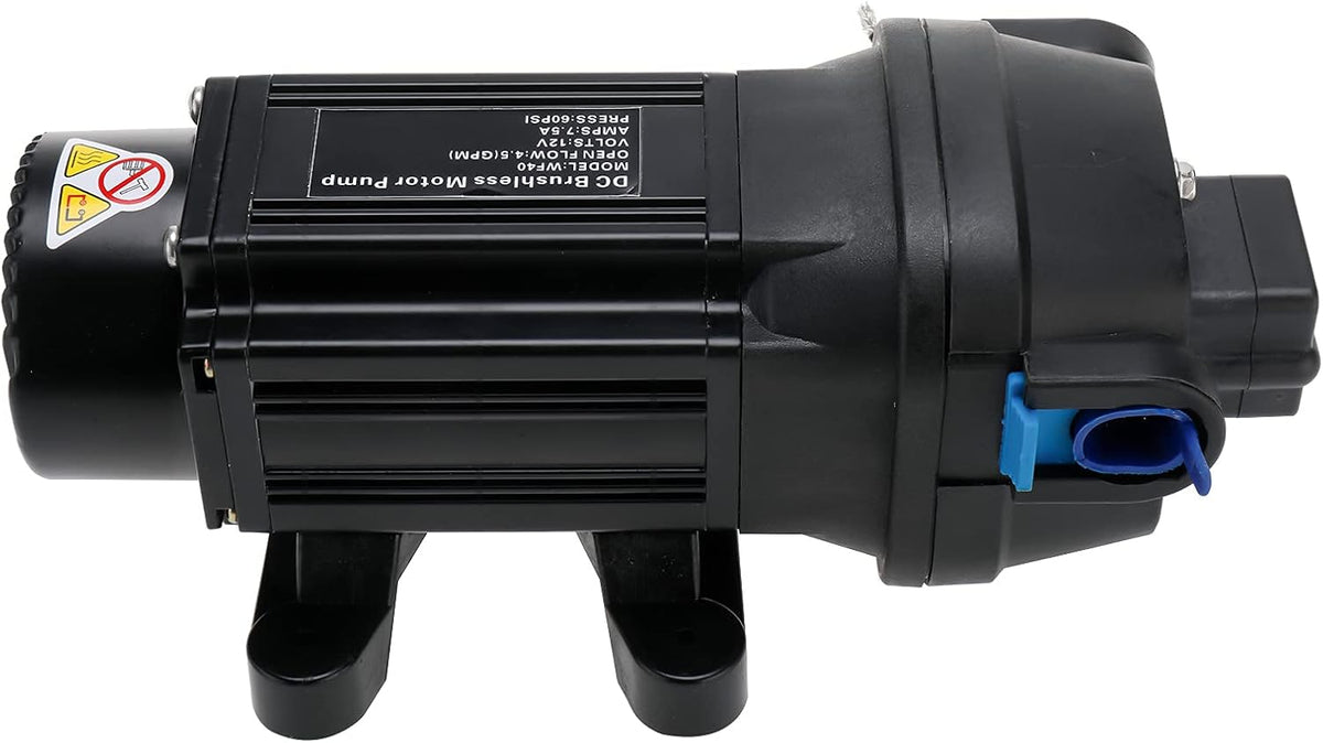 Water Diaphragm Self Priming Pump 40PSI 4.5GPM 12V Automatic P179535