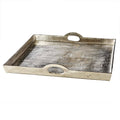 Silver Aluminum Tray C8391
