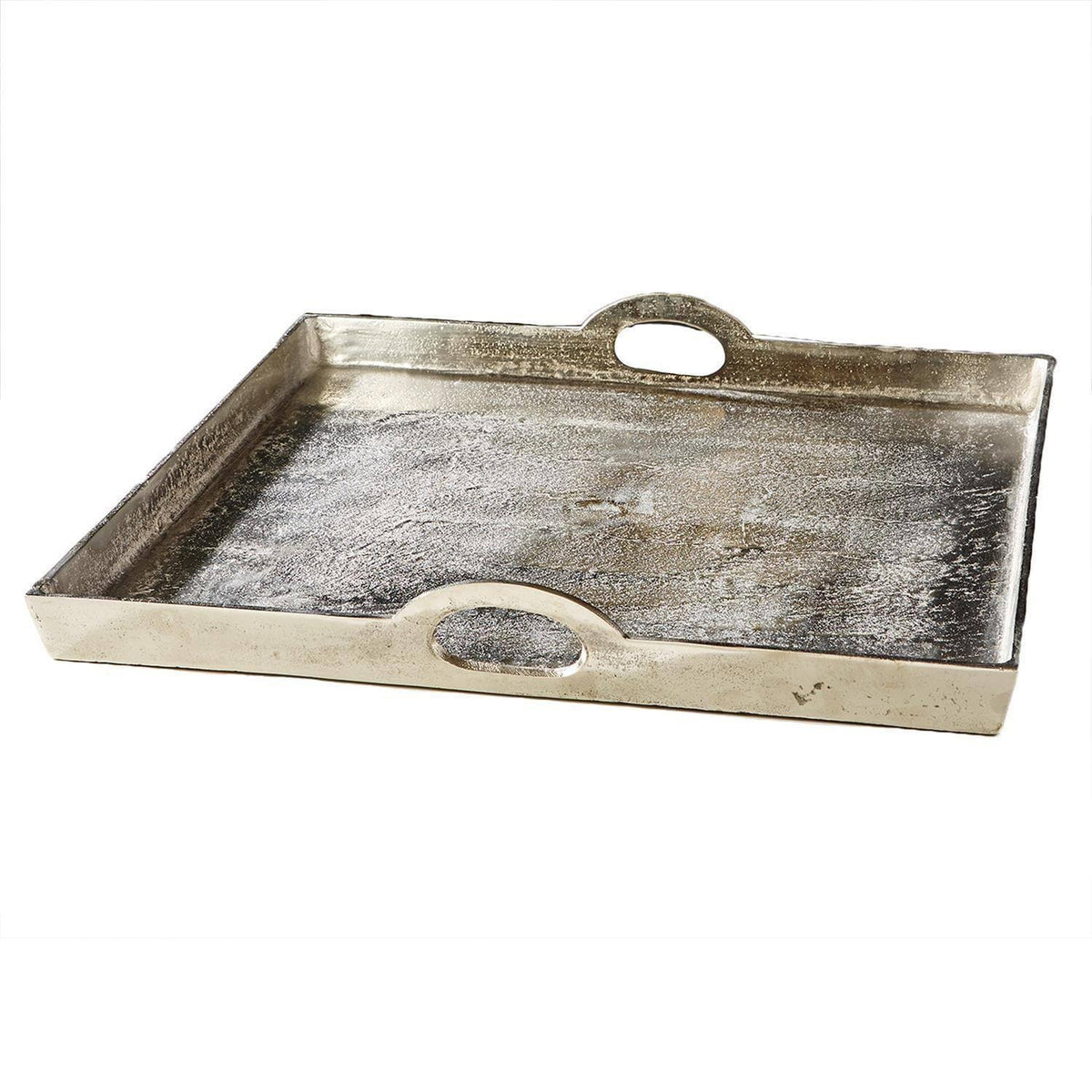 Silver Aluminum Tray C8391