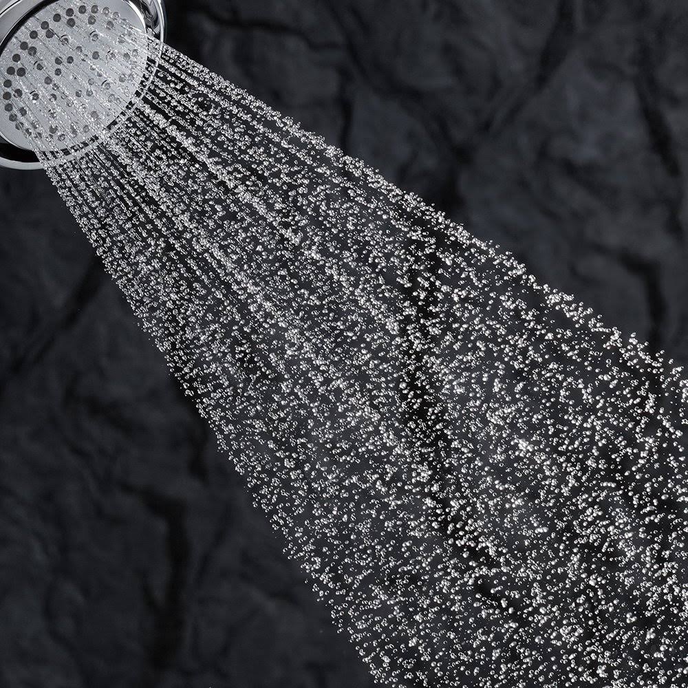 Vibrant Brushed Nickel Multifunction Wall-Mount Showerhead P31338