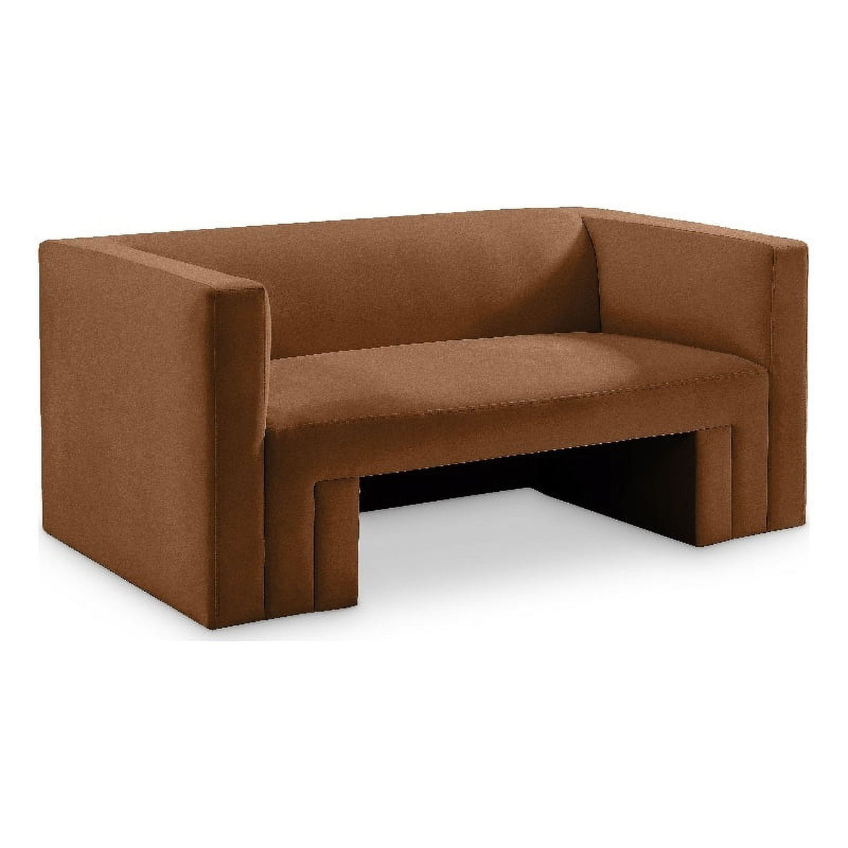 Saddle Velvet Loveseat Z270673