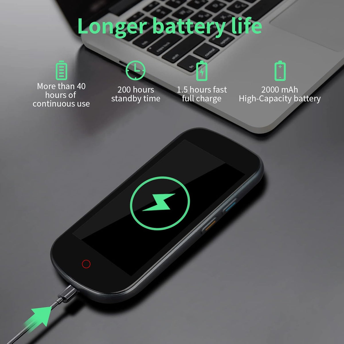 Portable Translator Device with 4.0'' HD Touch Screen F3002