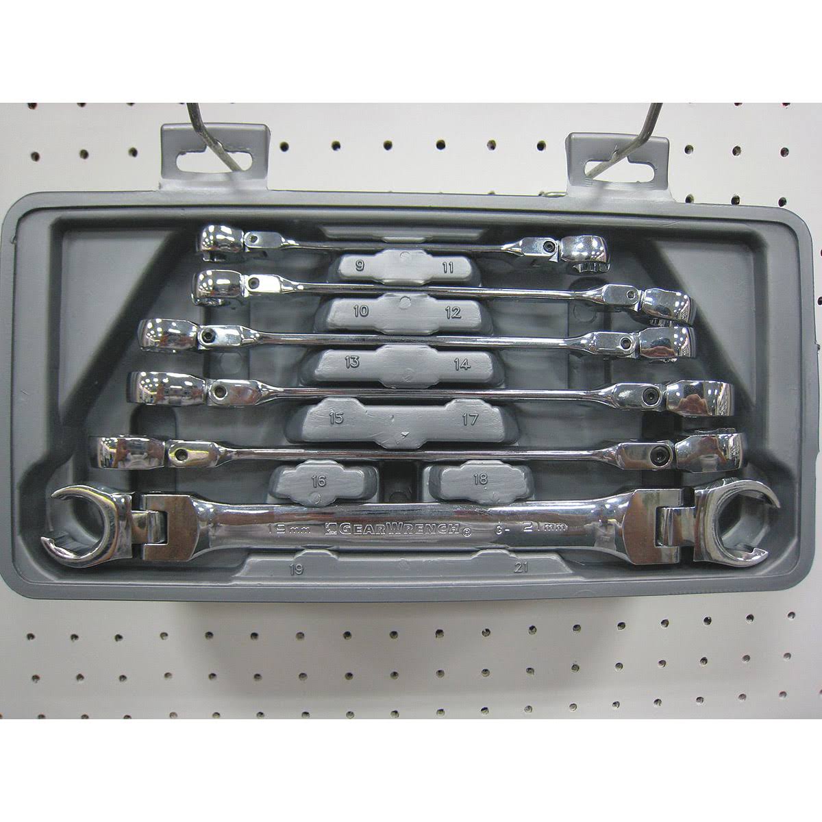Flare Nut Wrench Set, 6 Pieces Z37380