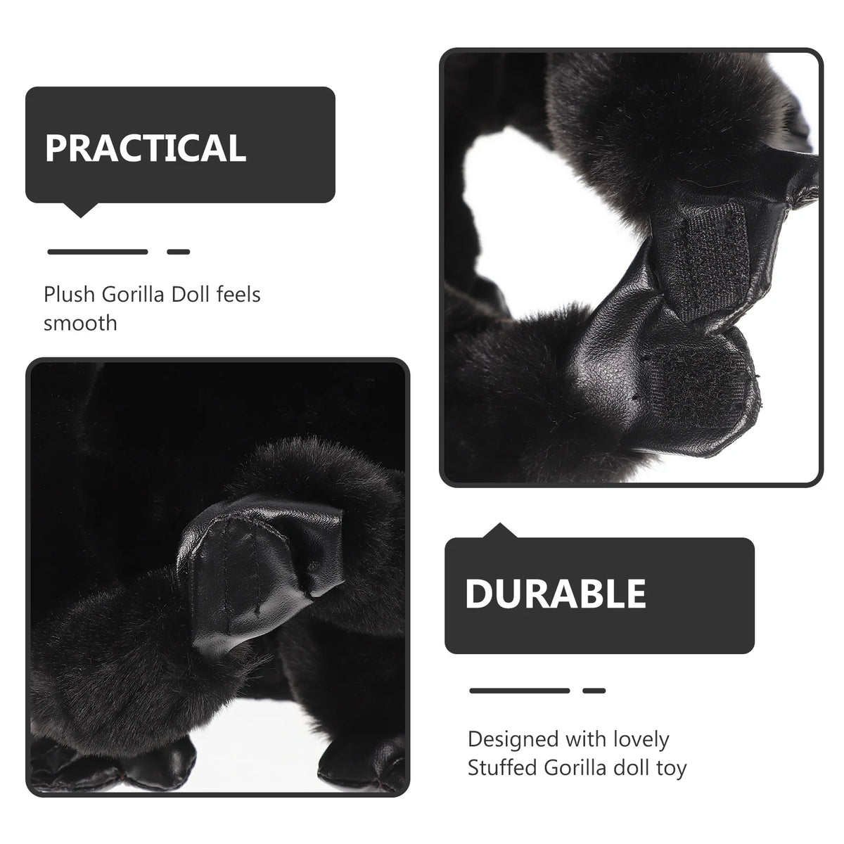 Plush Gorilla Stuffed Animal Doll X155638