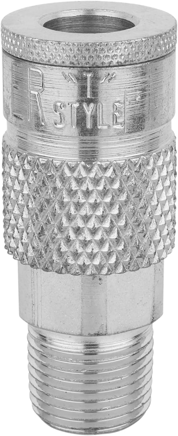 3/8" MNPT Quick-Connect Steel Coupler, Box of 100 B76530